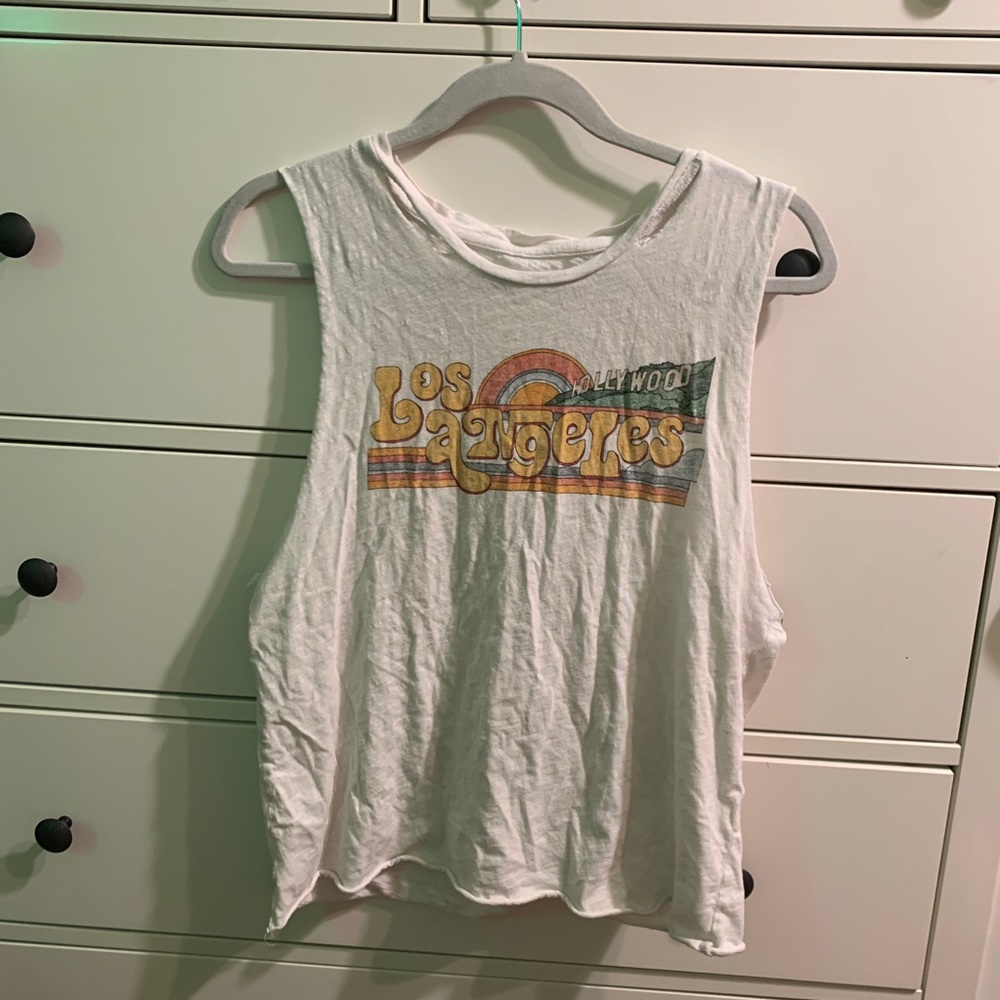LUCKY BRAND vintage graphic tank top